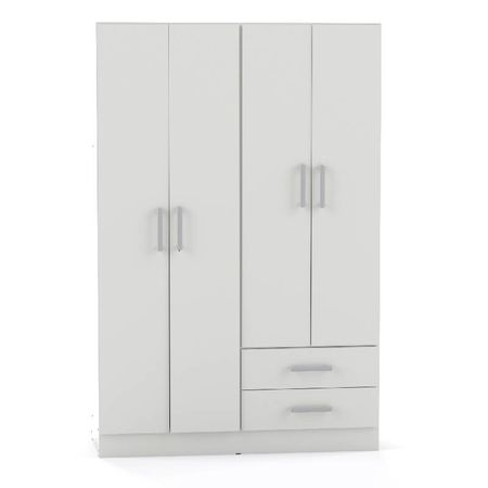 PLACARD NORDICA ORLANDI BL 3522 BAHIA - BLANCO, 4 PUERTAS, 2 CAJONES