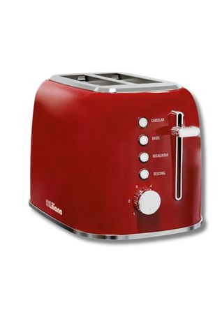 Tostadora Liliana Retrotoast AT928R Roja