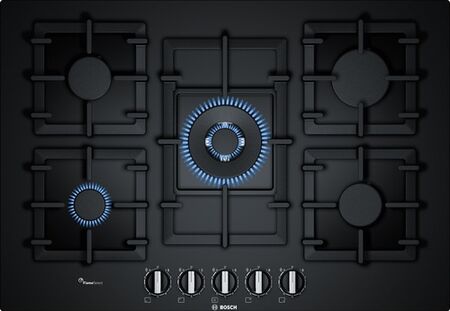 Anafe De Gas Bosch Ppq7a6b90 5 Hornallas Serie 6 75cm
