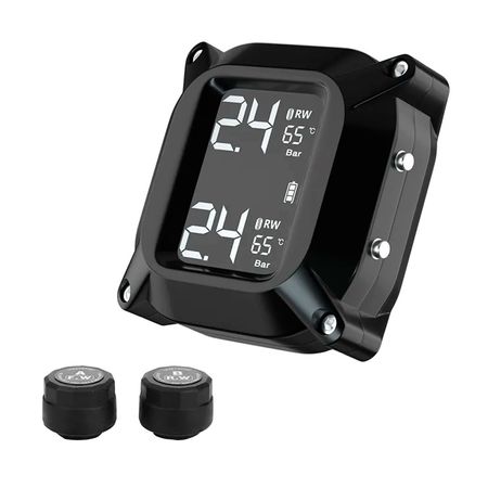 Tpms Sensor de Presión Y Temperatura Gadnic Con Sensores Externos Para Motos 