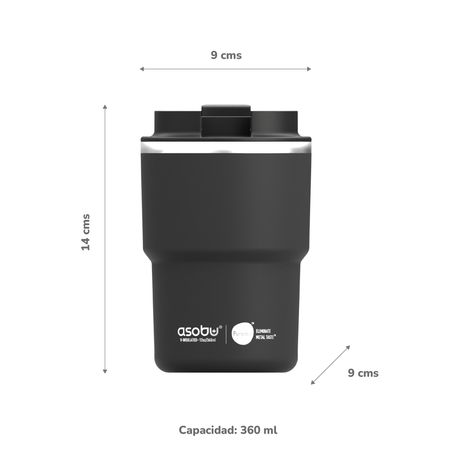 Vaso Térmico Asobu Coffee Express 360 ml - Pastel Pink