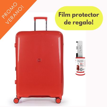 Valija  Grande Urbano Rgida Expandible 75 cm Roja