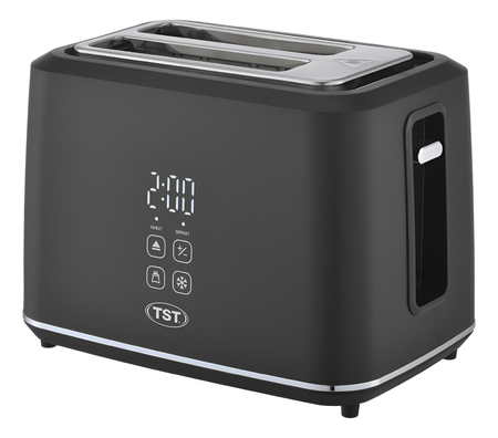 Tostadora Eléctrica Con Panel Digital Tst 1080 Watts Negro
