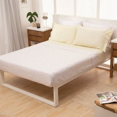 Sábanas Casablanca Dual Duty Con Faja 180 Hilos P|colch 2x2