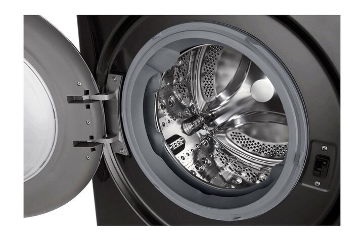 Lavarropas Automático LG Wm80mvfs6 8kg 1200rpm Inverter Gris Oscuro - Vista 9