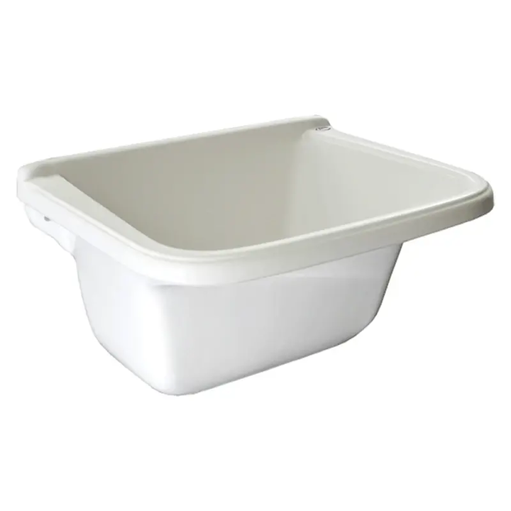 Pileta Lav PS70 50x40x28cm Amurar Blanco MS MARMOL SINTETICO - Vista 1