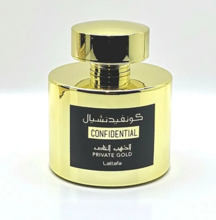 Perfume confidential gold 100 ml masculino