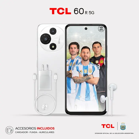Tcl A15 60R 5G 4Gb 128Gb Blanco