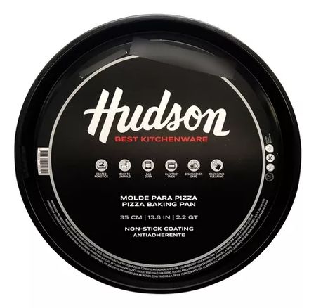 Pizzera Hudson Acero De Carbono Antiadherente 35 Cm