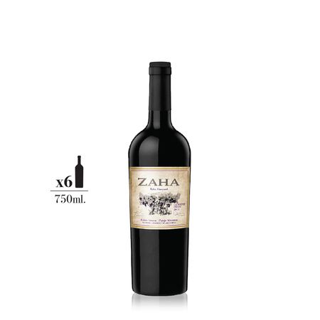 Vino Tinto Zaha Cabernet Franc Caja x 6
