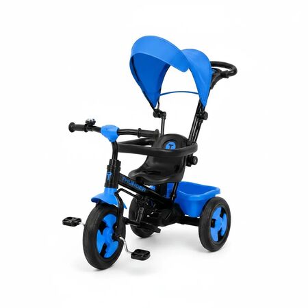 Triciclo Latapy Thunder 3 En1 C/capota/manija Celeste