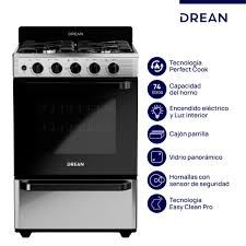 COCINA DREAN CD5603AIO 56CM MULTIGAS INOX C/LUZ ENC - 4608935