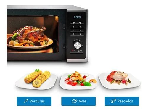 MICROONDAS SAMSUNG 23 LTS. BLACK - Vista 4