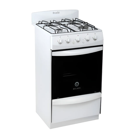 cocina palace blanca 50cm gas envasado escorial