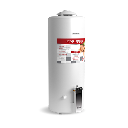 TERMOTANQUE A GAS COPPENS  - 120 LTS PIECOLGAR C SUP MULTIGAS (TTQ-120)