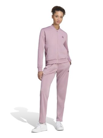 Conjunto Deportivo Adidas Essentials 3 Stripes Mujer Moda Violeta