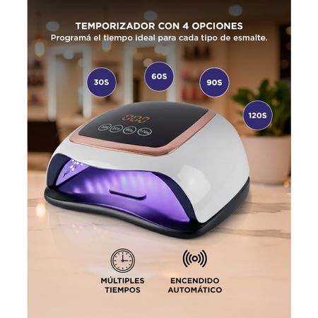 Cabina Para Uñas Gadnic Future V3 18.8W Uso Profesional Digital y Touch
