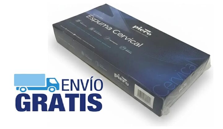 Almohada Cervical Piero de Espuma Perfilada Hipoalergénica y Lavable 65X35 - Vista 1