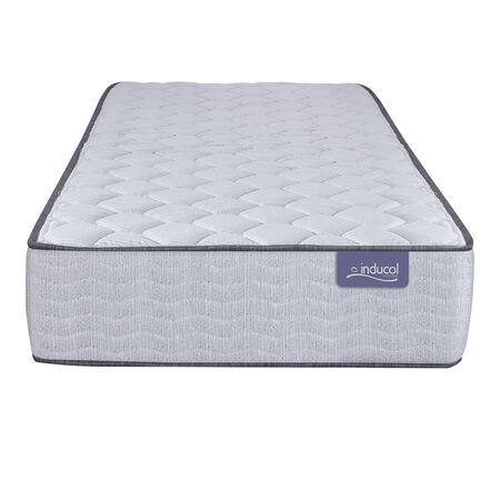 Colchon Inducol Vinson 1 Plaza y Media 100x190x20cm Espuma de Alta Densidad Extra Firme