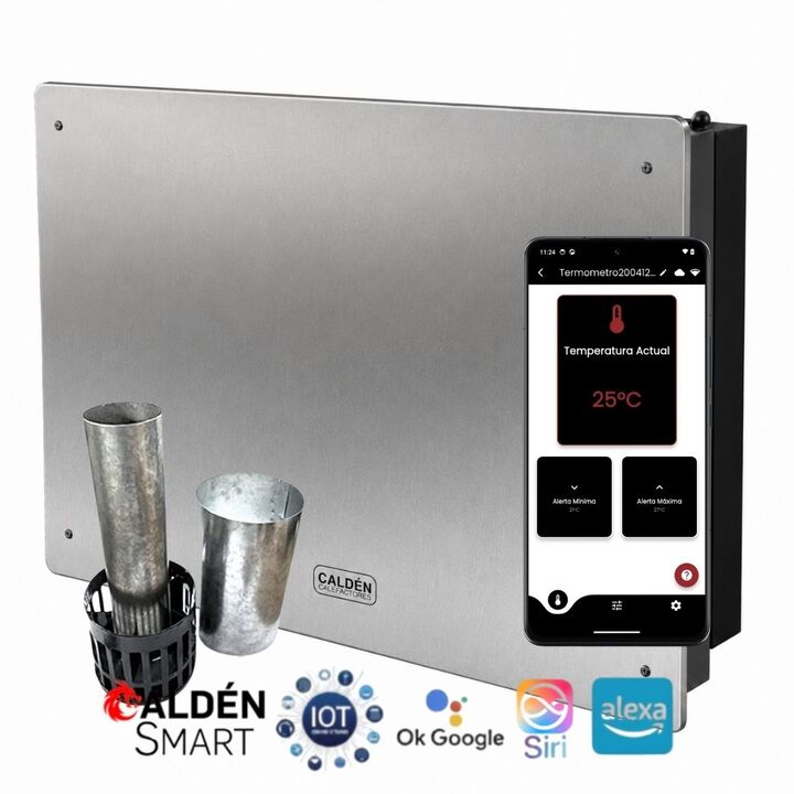 Calefactor Caldén Tiro Balanceado 5.0 Smart - Vista 2