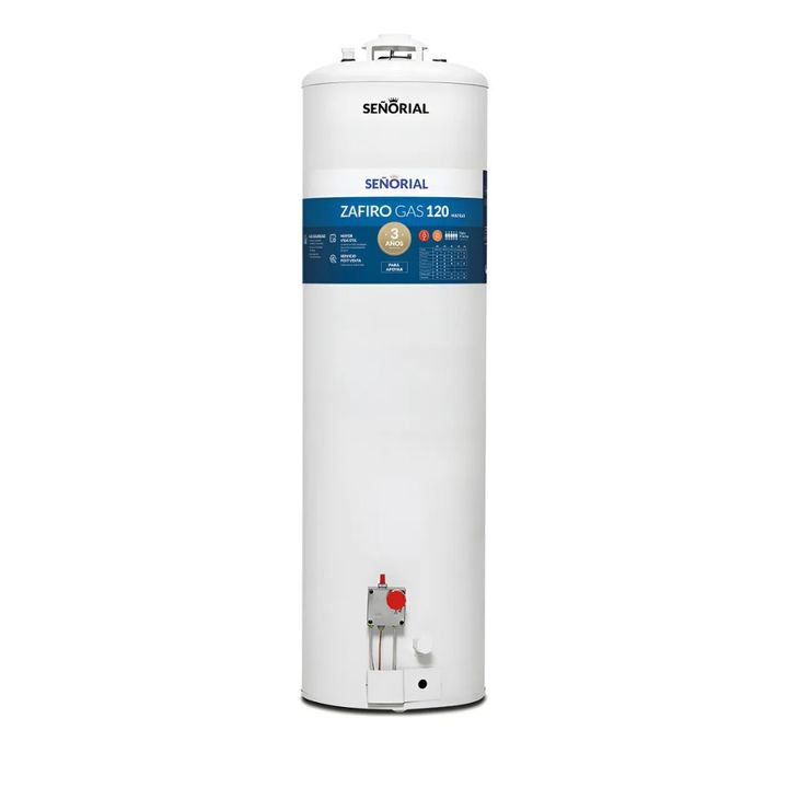 termotanque a gas 120 litros carga superior señorial - Vista 1