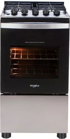Cocina Multigas Whirlpool 50 Cm 4 Hornallas Wfo4Nbr