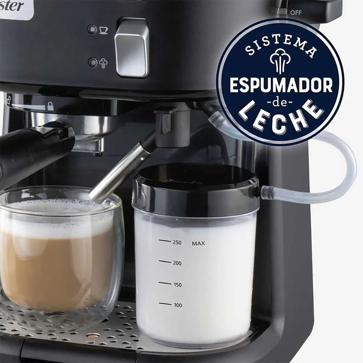 Cafetera Oster BVSTEM5501B Negro Espresso - Vista 8