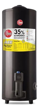 Termotanque Aee Gn Pie 080 Litros Conexión Superior Tgnp080rh Gris Rheem