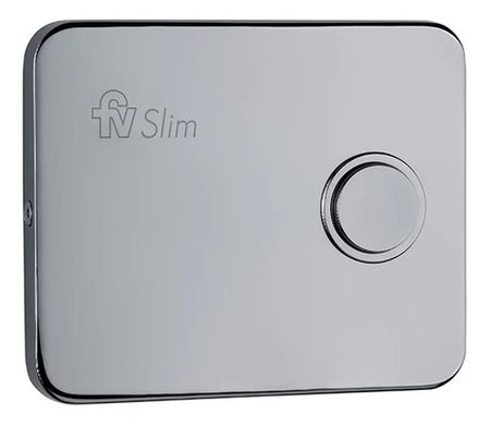 Tapa Fv Slim C/botón P/válvula Extra Chata 0378.02