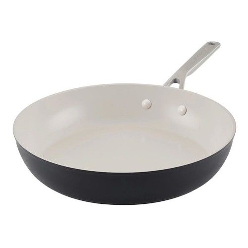 Sarten Kitchenaid Antiadherente Ceramico 31 Cm Negro - Vista 1