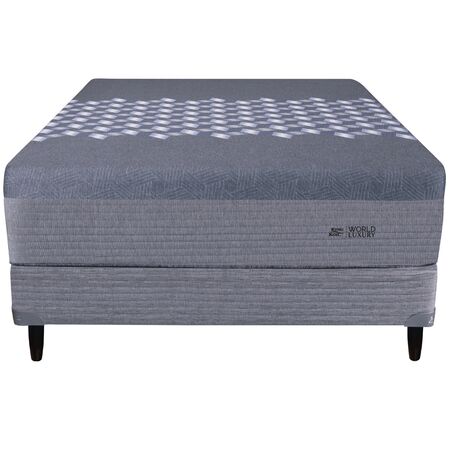 Colchon y Sommier King Koil Kingsbury 2 Plazas 130x190cm De Resortes Pocket con Espuma Inteligente