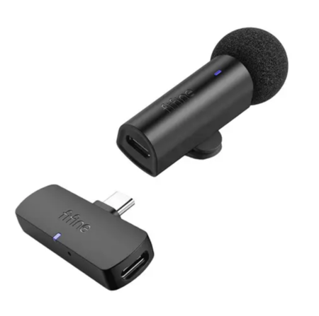 Micrófono Inalámbrico Fifine M6 con Reducción de Ruido