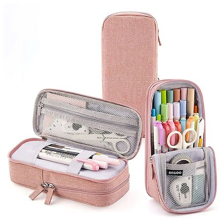 Cartuchera Escolar Rosa Gadnic 2 Pisos