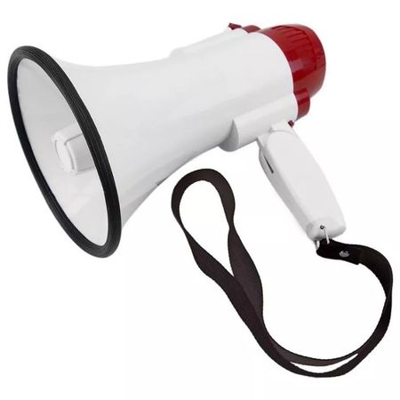 Megáfono Portátil De Mano Gadnic Grabador Voz Música 15W 