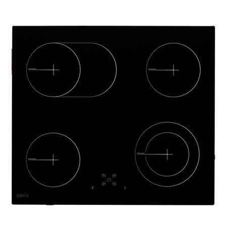 Anafe Electrico Vitroceramico Escorial Aev-58 4 Zonas 59cm