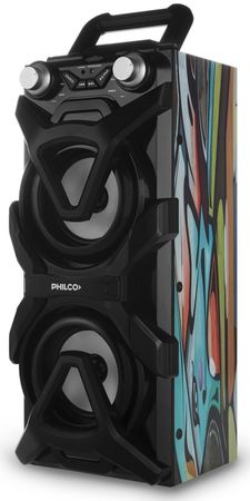 Parlante Portatil Philco Djp11 500W Con Luces
