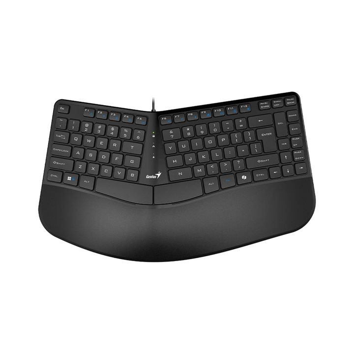 Teclado Genius Ergo KB-700 USB Ergonómico Negro - Vista 1