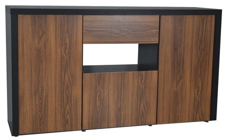 Bahiut Platinum 560 4P 1C 5EST Negro Roble Antiguo