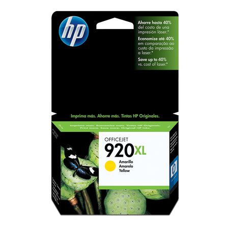 Cartucho De Tinta Hp 920xl Amarillo Original Para Officejet