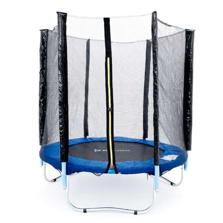 Cama Elástica Bynox 180Cm Azul Con Protección - Vista 1