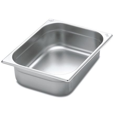 Fuenton Bandeja Gastronorm Gn 1/2 100 Mm Tramontina Acero Plateado