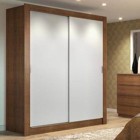 Placard Ropero Madesa Dallas Puertas Corredizas 2 Cajones 04