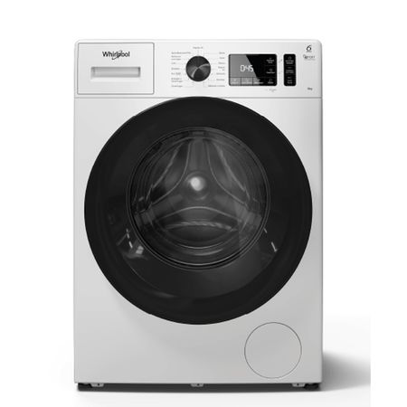 Lavarropa Carga Frontal Whirlpool Inverter 8 KG - 1200 RPM Wnq80ab