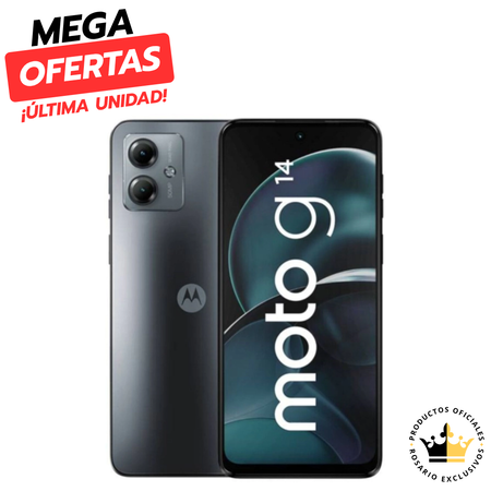 MOTO G14 XT2341 2 ROM 128GB RAM 4GB 4G (C:GRIS NACIONAL)