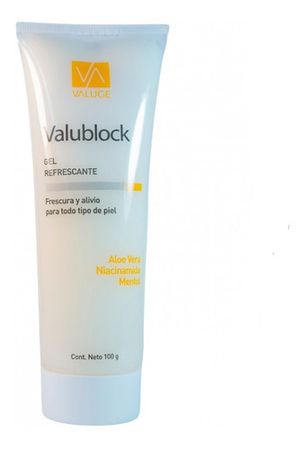 Valuge Valublock Gel Refrescante Post Solar - Aloe Vera 100g