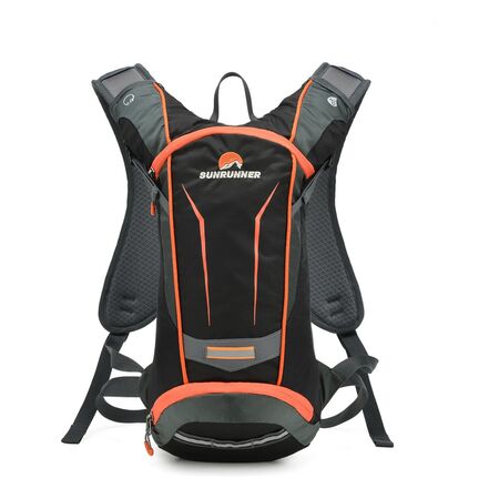 Mochila Trekking Sunrunner Aerios Ultra Liviana Ergonomica Naranja Liso