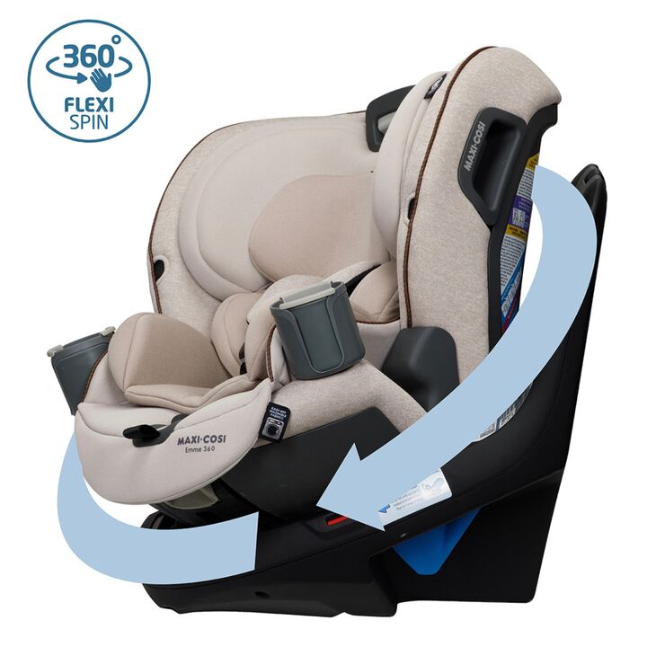 Butaca de seguridad 360° Maxi Cosi Emme Desert Wonder - Vista 3