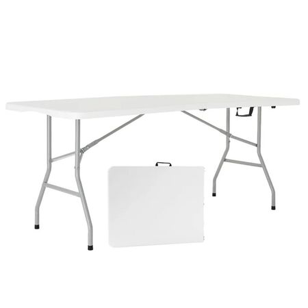 Mesa Picnic Plegable Blanca 1.80 Mts Garden Life