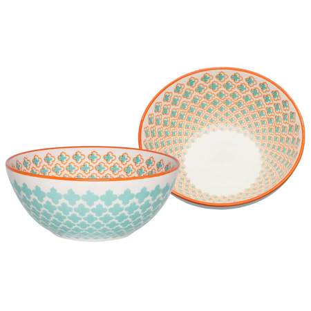 Mosaico Verde - Set X2 Bowls 600 Cc