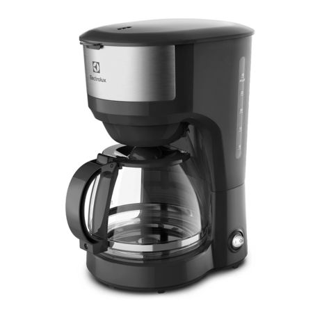 Cafetera Electrica Electrolux Inox Ecm20 1,2l Color Negro
